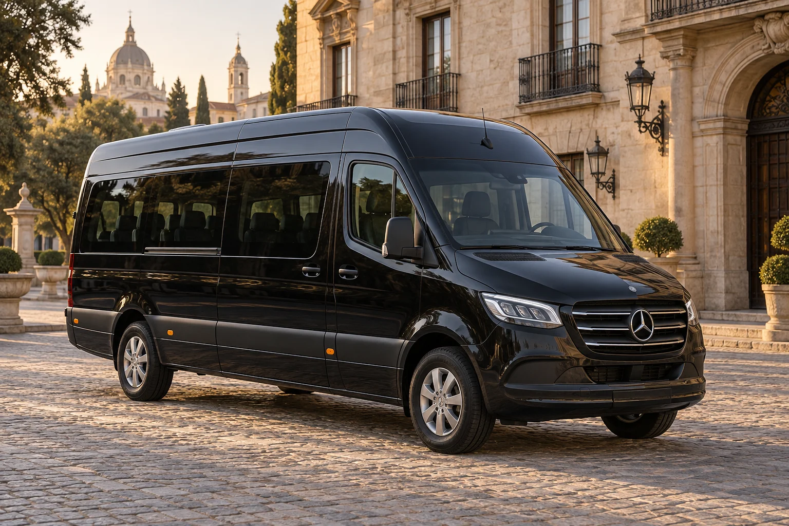 Mercedes Sprinter · negro, imagen ilustrativa